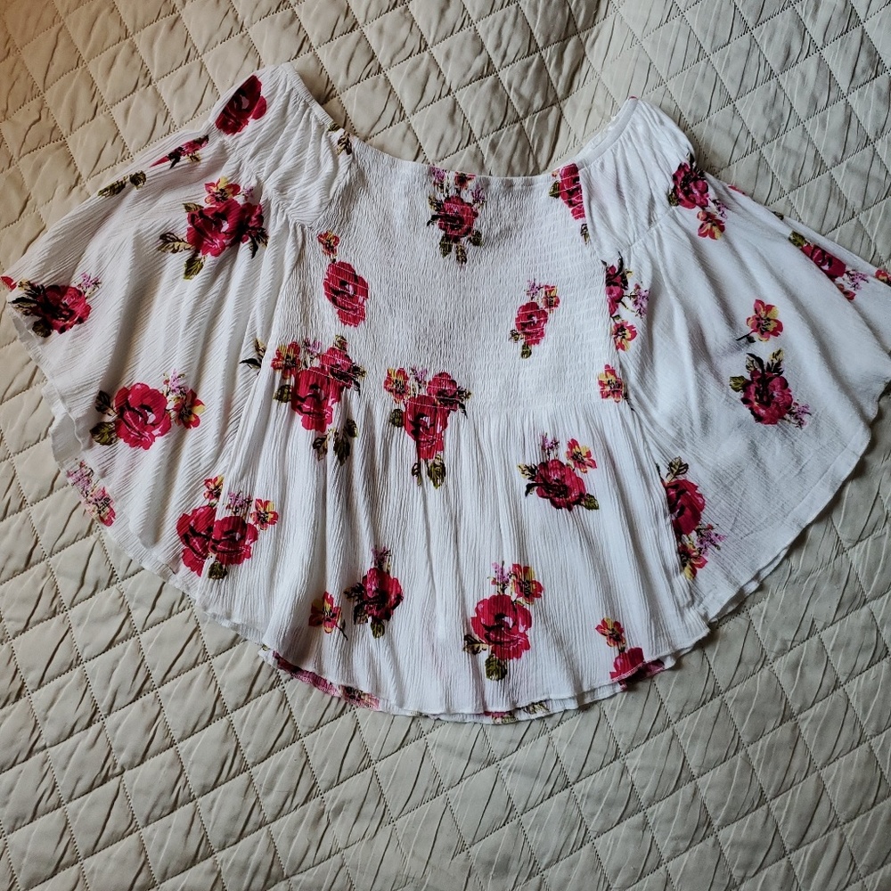 Nobo floral off shoulder top